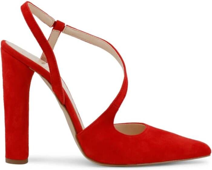 Made in Italia Flat Sandals Red Dames