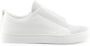 Made in Italia Leren Sneakers met Ritsdetail White Heren - Thumbnail 2