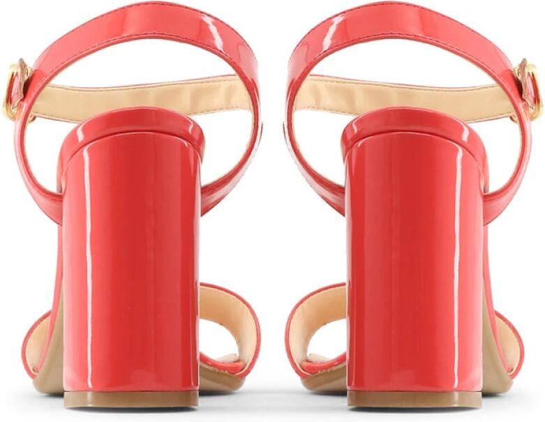 Made in Italia Damesandalen met enkelband van synthetisch lakleer Red Dames - Foto 3