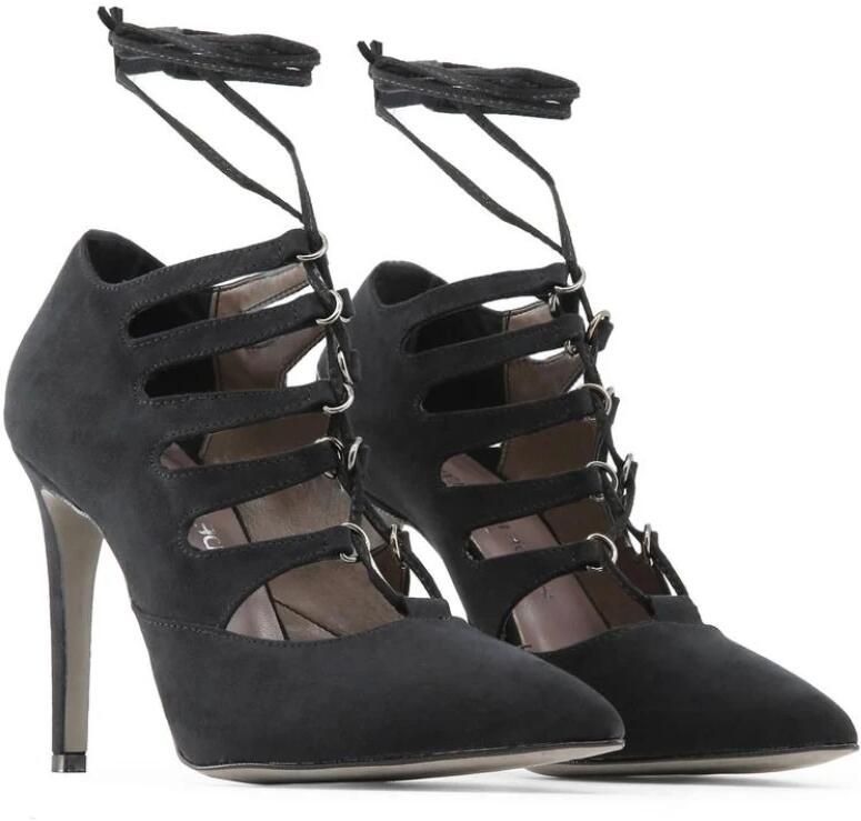 Made in Italia Herfst Winter Dames Synthetisch Leren Hakken Black Dames - Foto 3