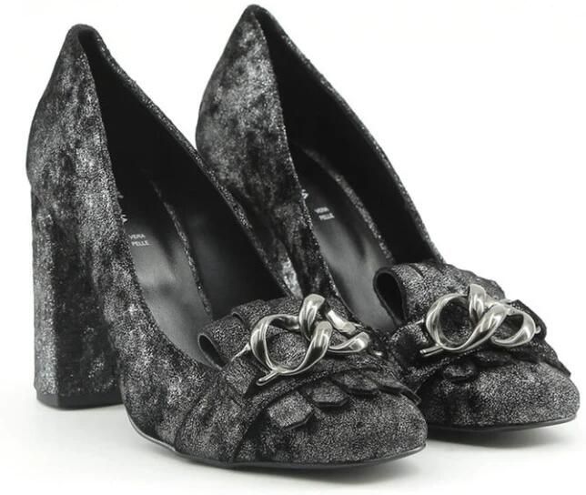 Made in Italia Schoenen Hoge hakken ENRICA-NERO Dames zwart dimgray - Foto 3