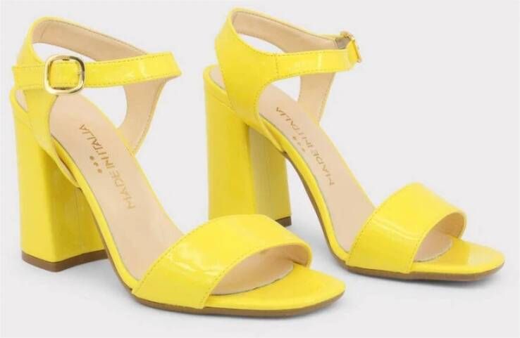 Made in Italia Lente Zomer Dames Synthetisch Leren Sandalen Geel Dames - Foto 3