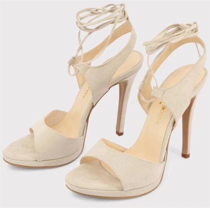 Made in Italia Dames Sandalen van Synthetisch Leer Beige Dames - Foto 4