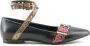 Made in Italia Schoenen Ballerina's ANTONELLA-NERO-MELANZ-BRONZO Dames zwart donkerrood - Thumbnail 25