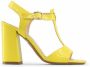 Made in Italia Gele TStrap Hakken Elegante Schoenen Yellow Dames - Thumbnail 30