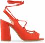 Made in Italia Italiaanse Dames Sandalen Lente Zomer Collectie Red Dames - Thumbnail 2