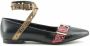 Made in Italia Schoenen Ballerina's ANTONELLA-NERO-MELANZ-BRONZO Dames zwart donkerrood - Thumbnail 10