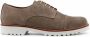 Made in Italia Luxe Suède Ronde Neus Veterschoenen Brown Dames - Thumbnail 19
