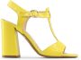 Made in Italia Gele TStrap Hakken Elegante Schoenen Yellow Dames - Thumbnail 20