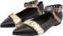 Made in Italia Schoenen Ballerina's ANTONELLA-NERO-MELANZ-BRONZO Dames zwart donkerrood - Thumbnail 18