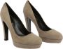 Made in Italia Stijlvolle leren pumps met hoge hak Brown Dames - Thumbnail 12