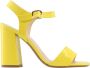 Made in Italia Lente Zomer Dames Synthetisch Leren Sandalen Geel Dames - Thumbnail 21