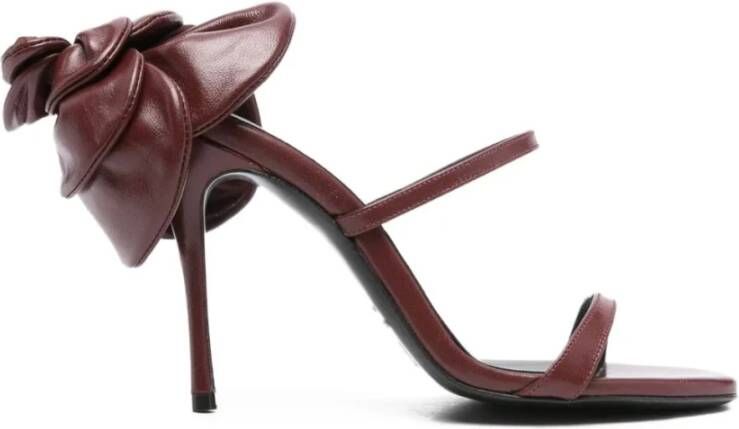 Magda Butrym Bloe leren sandalen