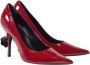 Magda Butrym Bourgondische Leren Pumps Gemaakt in Italië Red Dames - Thumbnail 1