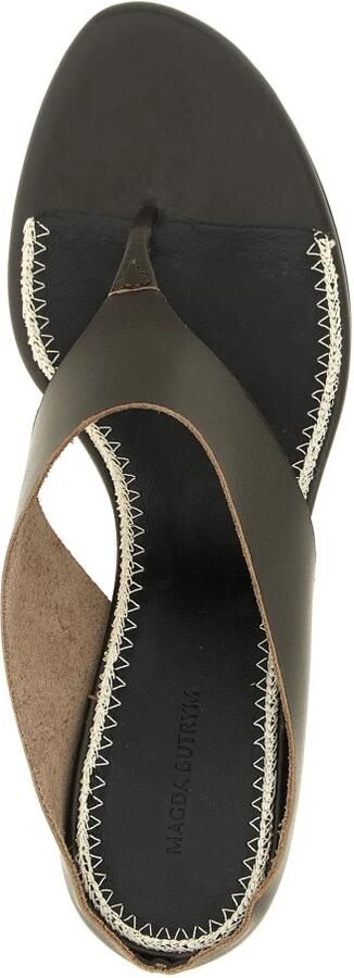 Magda Butrym Gladde leren sandalen