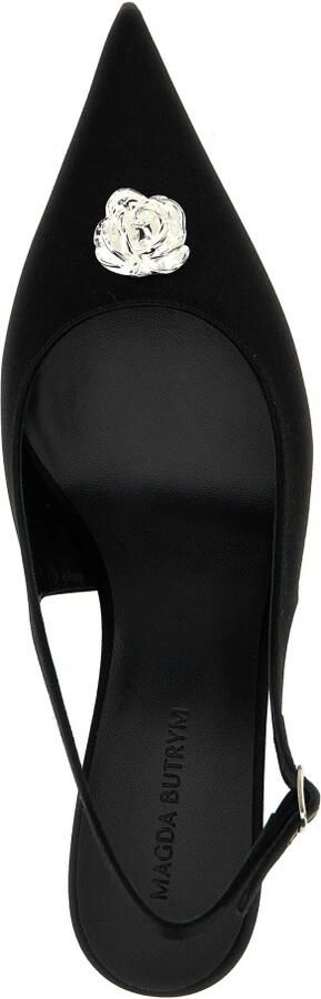 Magda Butrym Silk Satin Slingback Pump - Foto 2