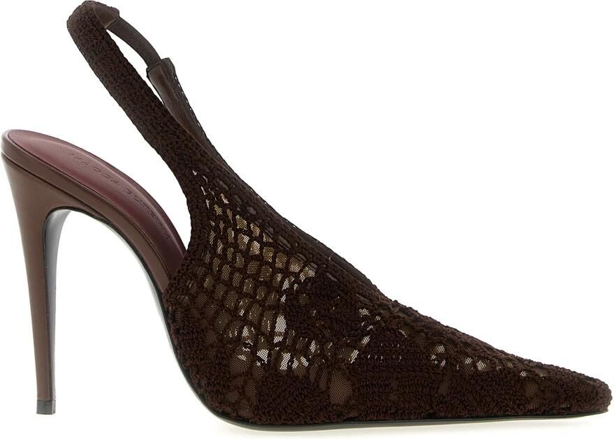 Magda Butrym Slingback Gehaakte Pumps