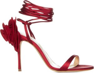 Magda Butrym Rode platte schoenen van Magda Burtym Rood Dames