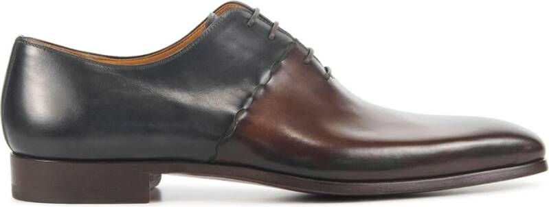 Magnanni Antraciet Leren Laarzen Black Heren