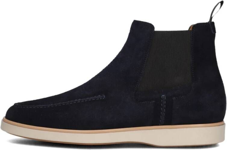 Magnanni Blauwe Chelsea Boots voor Stijlvolle Heren Blue Heren