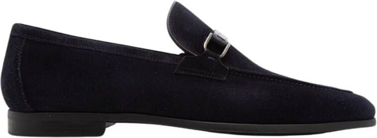 Magnanni Blauwe Dinos Loafer Flex Collectie Blue Heren