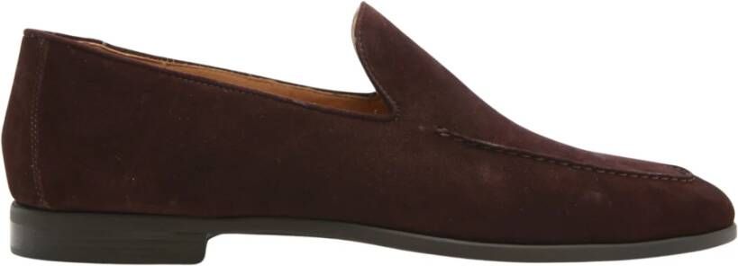 Magnanni Bruin Suède Loafer Instapper Brown Heren