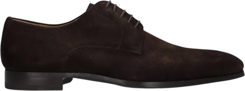 Magnanni Bruine Suède Derby Veterschoenen Brown Heren