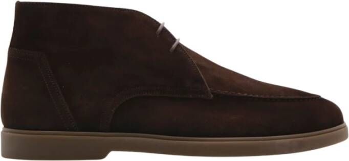 Magnanni Bruine Suède Veterschoenen Brown Heren