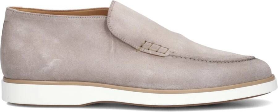 Magnanni Grijze Loafers Stijlvol Model