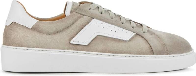 MAGNANNI Lage Sneakers Heren 25349 Sue Maat: 39 Materiaal: Suède Kleur: Beige