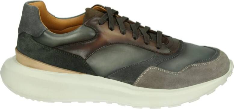Magnanni Groene Casual Herenschoenen