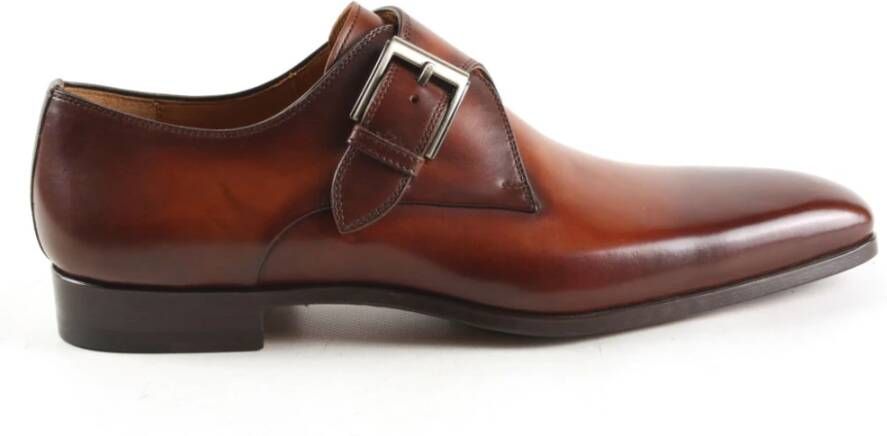 MAGNANNI Nette Schoenen Heren 19531 Maat: 40 Materiaal: Leer Kleur: Cognac - Foto 6