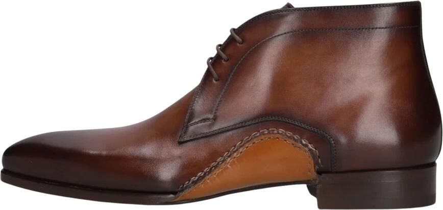 MAGNANNI Nette Schoenen Heren 25500 Maat: 41 Materiaal: Leer Kleur: Cognac - Foto 6