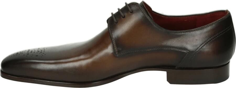 Magnanni 24566~~~~~~~~~~~~~~~~~~~~~~~~~ Nette herenschoenen Heren veterschoen Bruin - Foto 4