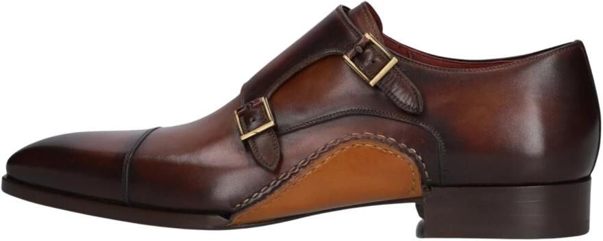 MAGNANNI Nette Schoenen Heren 25491 Maat: 41 5 Materiaal: Leer Kleur: Bruin - Foto 6