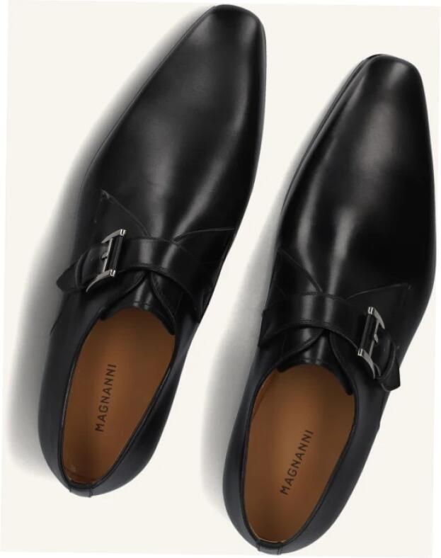 Magnanni 23040~~~~~~~~~~~~~~~~~~~~~~~~~ Gespschoenen Nette herenschoenen Heren veterschoen Zwart - Foto 2