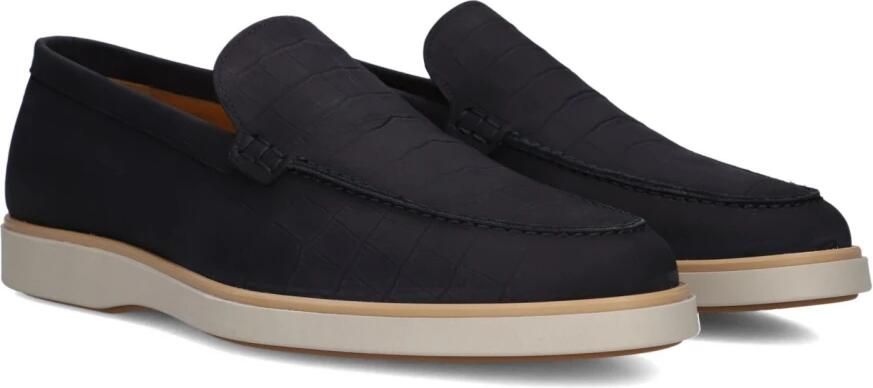 Magnanni 25117 Loafers Leer Instapper Heren Blauw - Foto 3