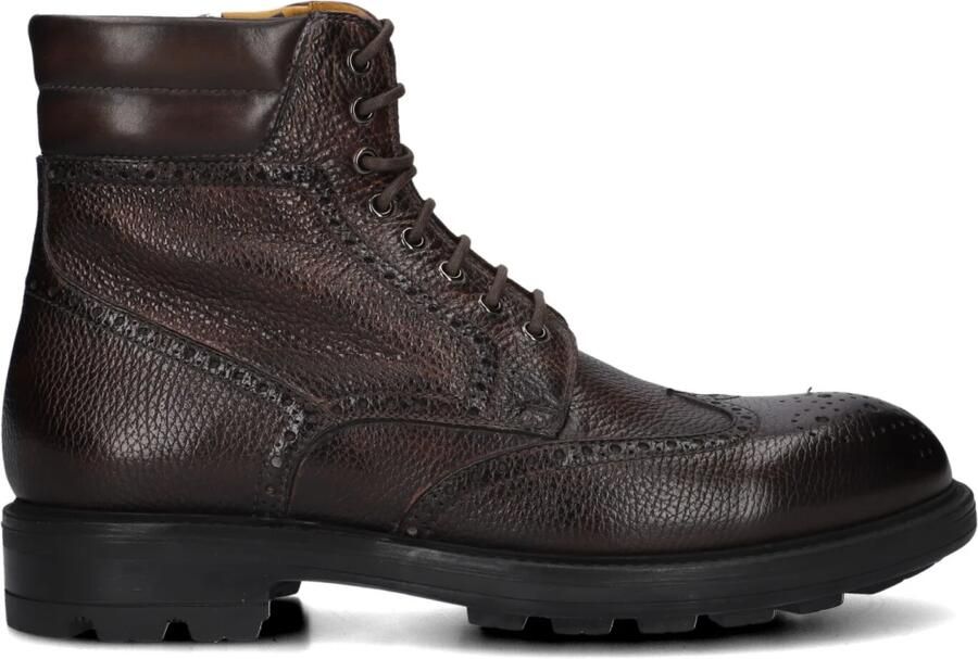 MAGNANNI Veterboots Heren 26052 Maat: 42 Materiaal: Leer Kleur: Bruin - Foto 3