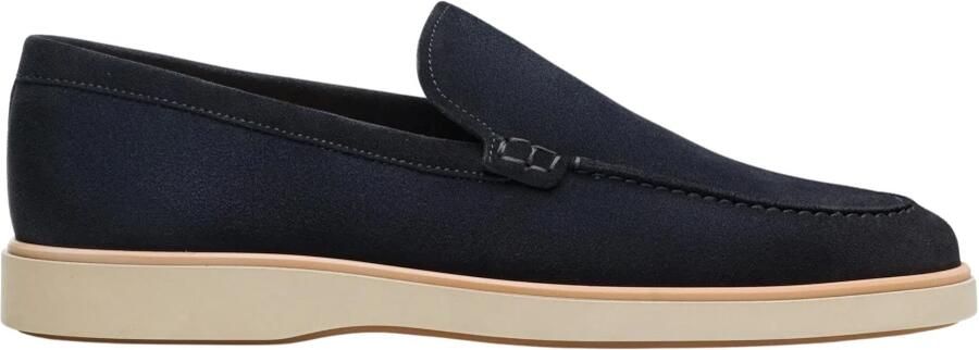 MAGNANNI Loafers Heren 25117 Maat: 45 Materiaal: Suède Kleur: Blauw - Foto 6