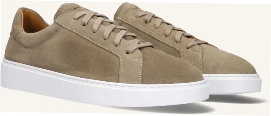 MAGNANNI Lage Sneakers Heren 24720 Sue Maat: 40 Materiaal: Suède Kleur: Beige