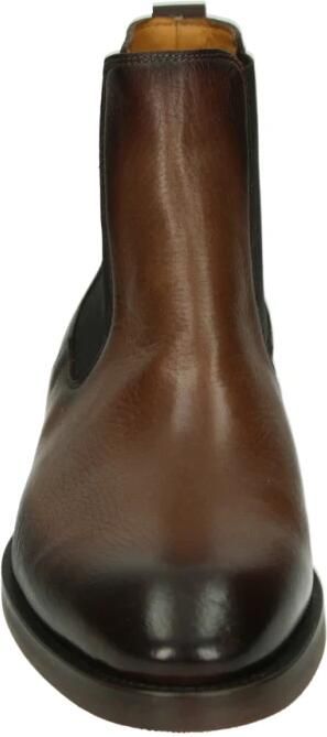 Magnanni Zakelijk Midden Bruine Leren Schoenen