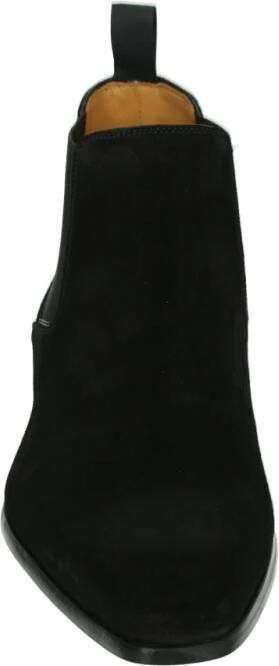 Magnanni Zakelijk Midden Zwart Suède Schoenen