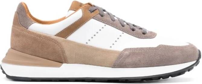 Magnanni Panelled sneakers met appliqué logo Multicolor Heren