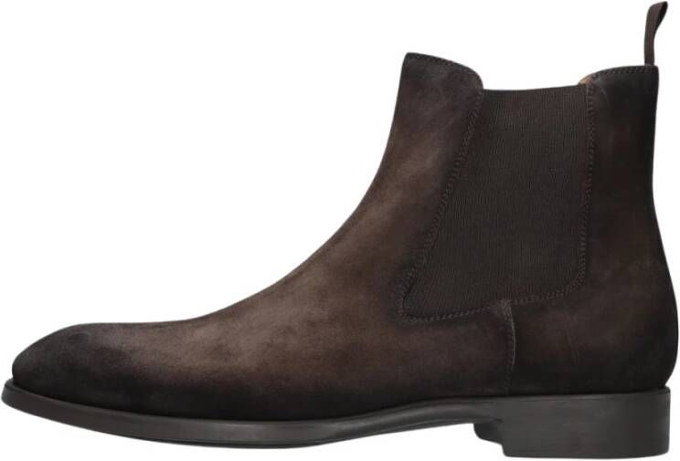 MAGNANNI Chelsea Boots Heren 26319 Maat: 45 Materiaal: Suède Kleur: Bruin - Foto 3