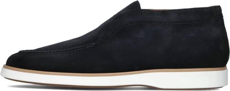 Magnanni Instappers Heren Instapschoenen Herenschoenen Suède 25121 Blauw