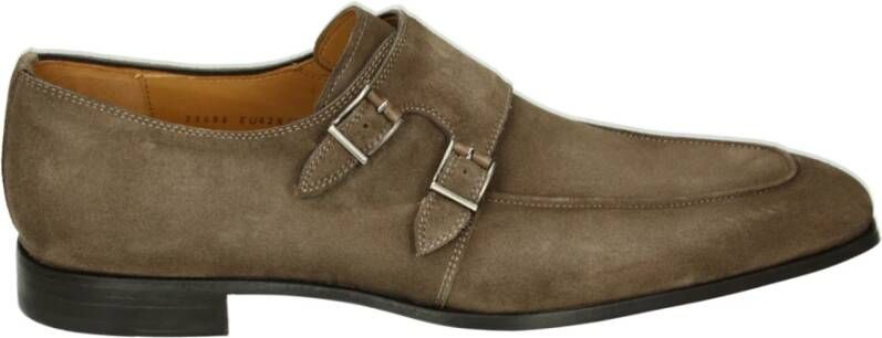 Magnanni Taupe Suède Business Schoenen