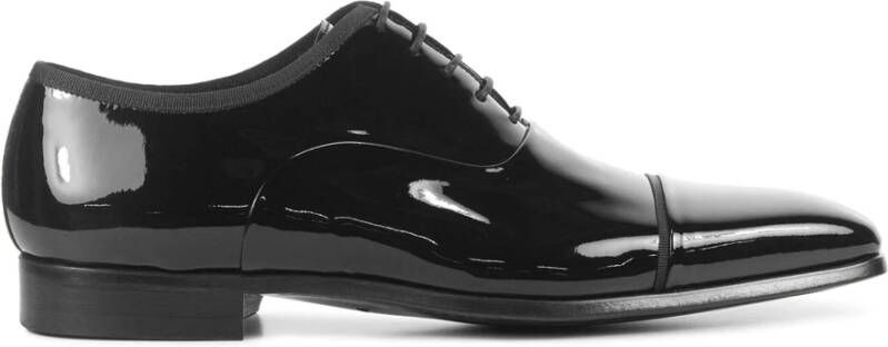 Magnanni Zwarte Veterschoenen Black Heren