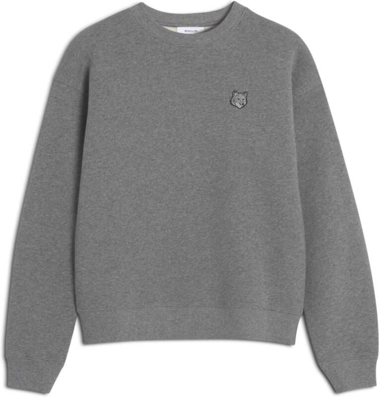 Maison Kitsuné Comfortabel sweatshirt met vosjeslogo
