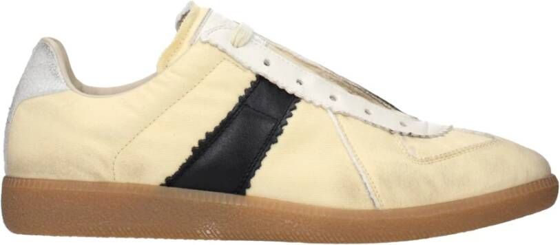 Maison Margiela Neutrale Sneakers Verhogen Hedendaags Schoeisel Beige Heren