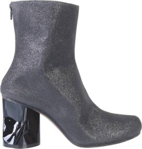 Maison Margiela Boots With Crushed Heels Zwart Dames